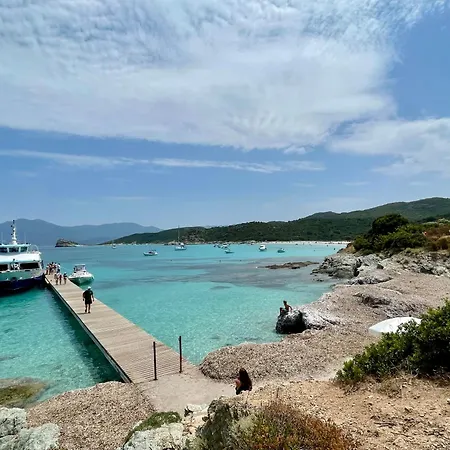 Climatise Avec Terrasse Coucher De Soleil Menage Compris Pour 2 A 3 Personnes Dans Un Parc Calme Avec Double Piscine Au Sel Et Parking Prive Protege Proche Et Port Διαμέρισμα
