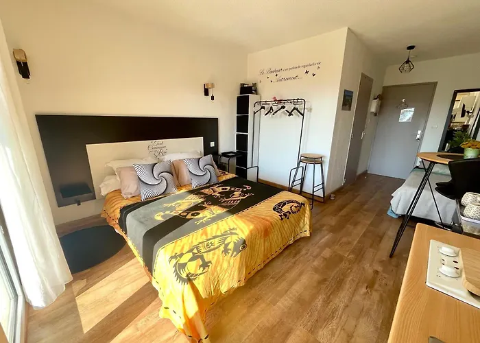 דירה Florent Terrasse 2 A 3 Personnes Calme Avec Piscine Au Sel סן פלורן